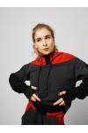 Трикотажный женский спортивный костюм (худи+штаны) 