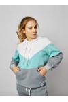Трикотажный женский спортивный костюм (худи+штаны) 